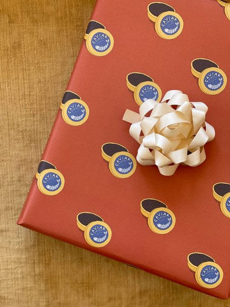 Caviar Gift Wrap