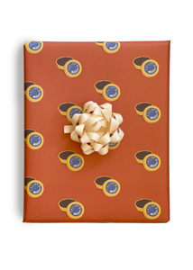 Caviar Gift Wrap and Bow